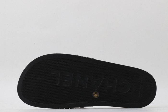 CH*NEL SLIPPERS